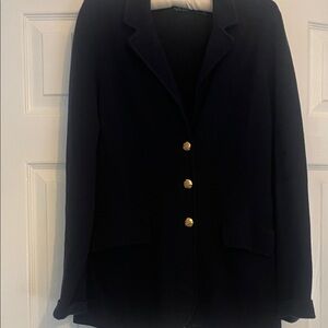 Ralph Lauren Navy Blazer with Gold Buttons M